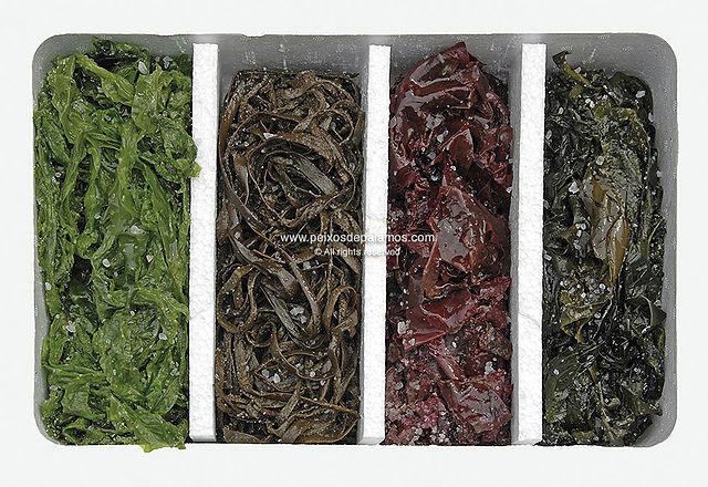 Mixed salted Seaweed