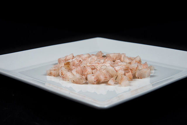 Tartar crevette blanche